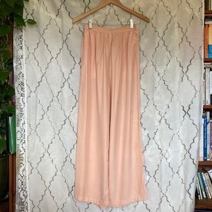 Eileen Fisher 100% Silk Pale Coral 🌸Lounge Pants